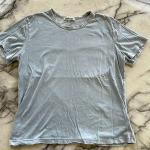 COTTON CITIZEN LADIES TEE SHIRT IN SKY BLUE SIZE XS